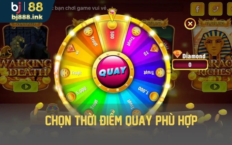 Chọn thời điểm quay phù hợp