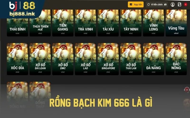 Rồng bạch kim 666 là gì?