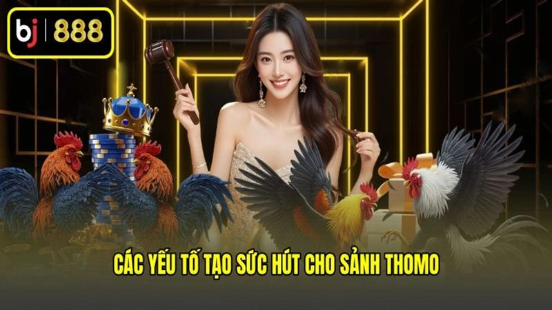 Các yếu tố tạo sức hút cho sảnh Thomo