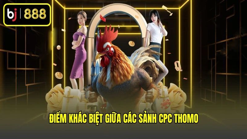 Điểm khác biệt giữa các sảnh CPC Thomo