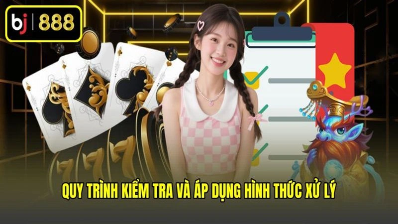Quy trình kiểm tra và áp dụng hình thức xử lý Quy trình kiểm tra và áp dụng hình thức xử lý